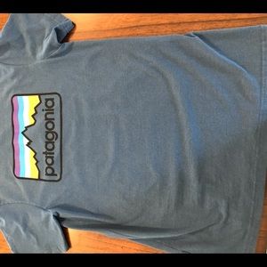 Patagonia Tee Shirt- Blue Men’s Medium
